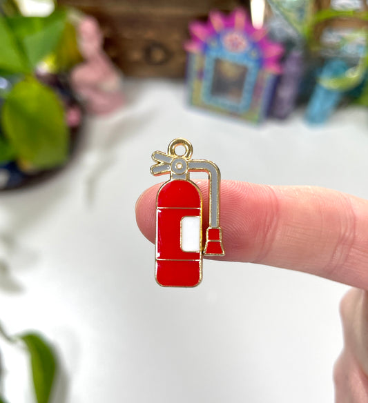 Fire Extinguisher Charm