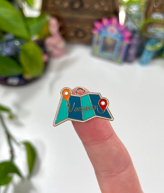 The Journey - Vacation Map Charm