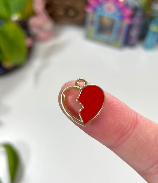 Heartbreak - Broken Heart Charm