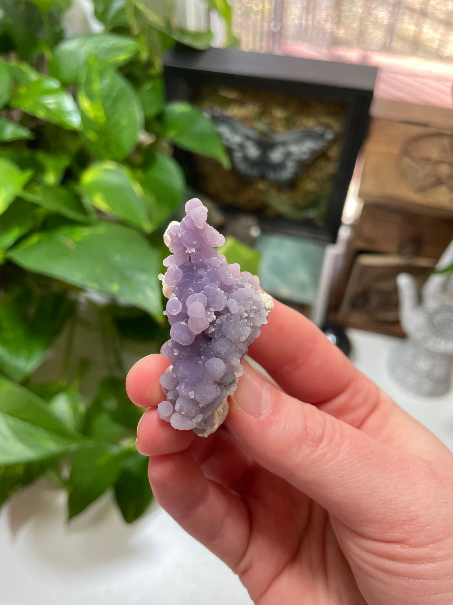 Grape Agate Cluster A