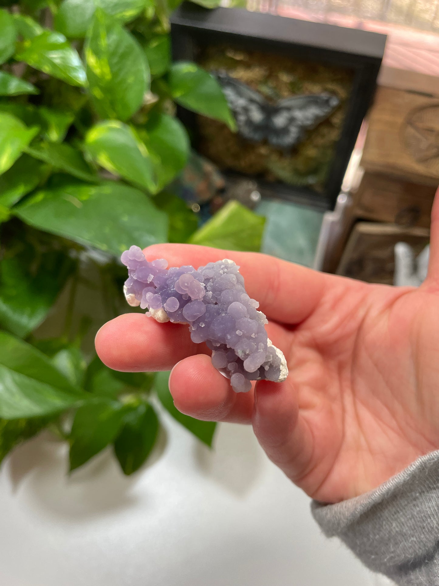 Grape Agate Cluster A