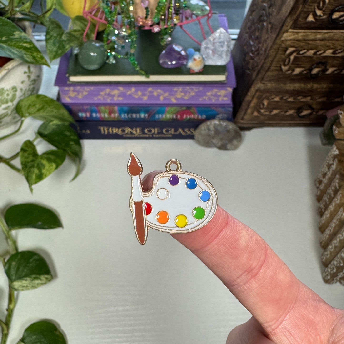 Painter Palette Charm