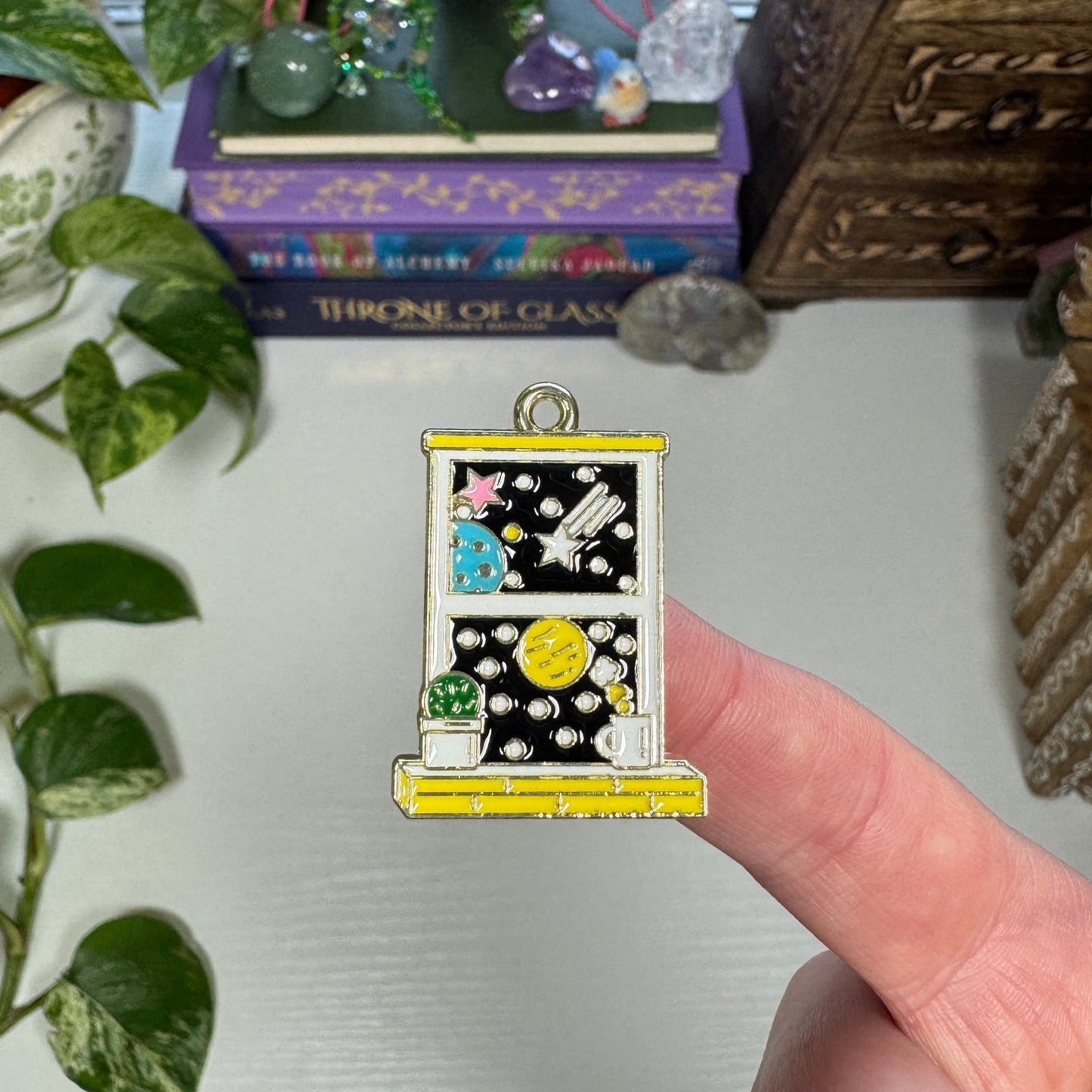 Stargazer Window Charm