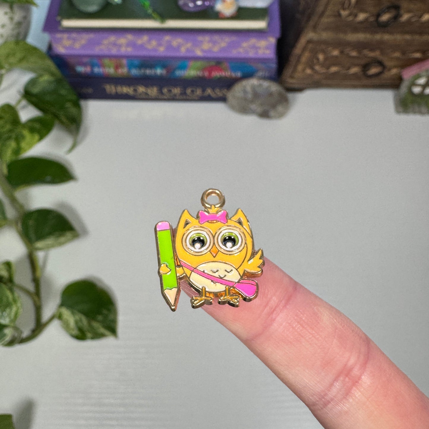 Wise Owl Charm