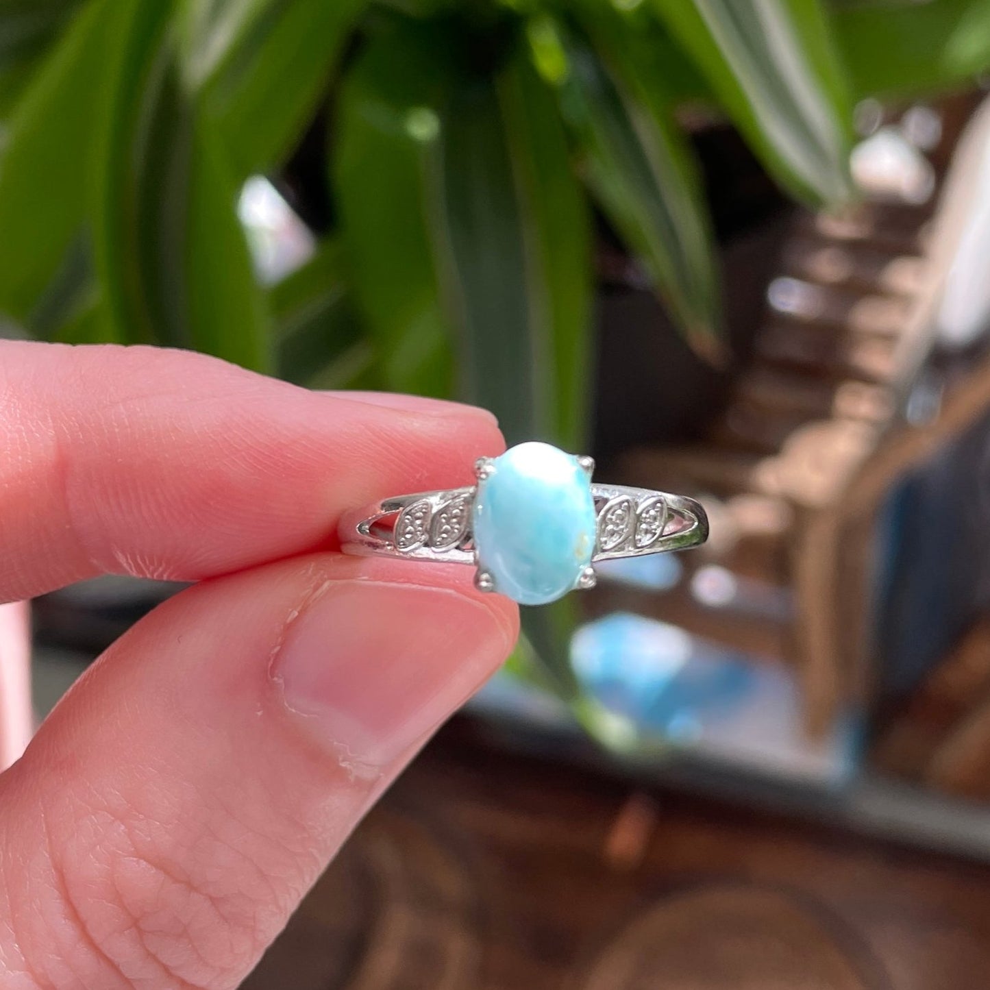 Larimar Ring