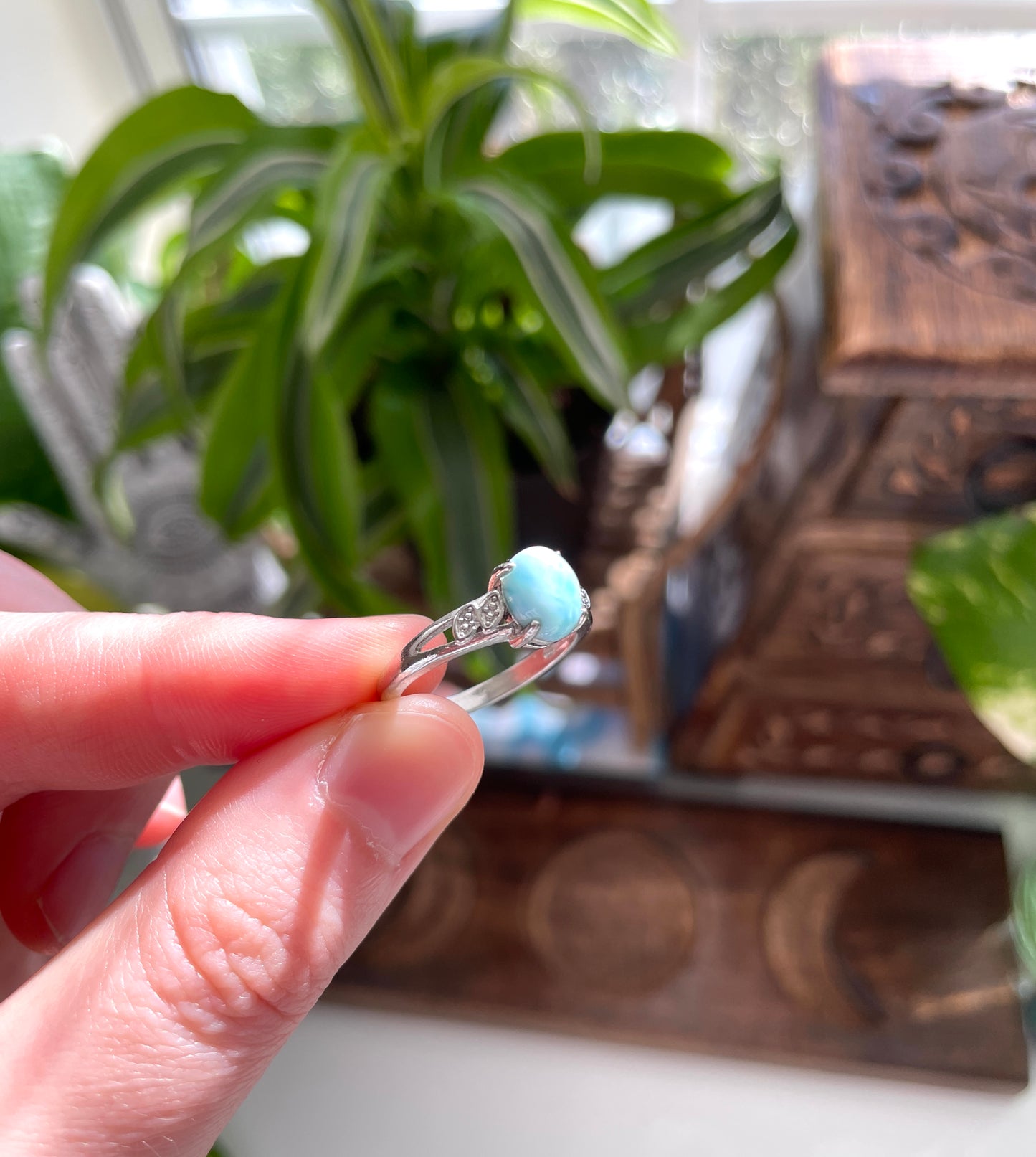 Larimar Ring