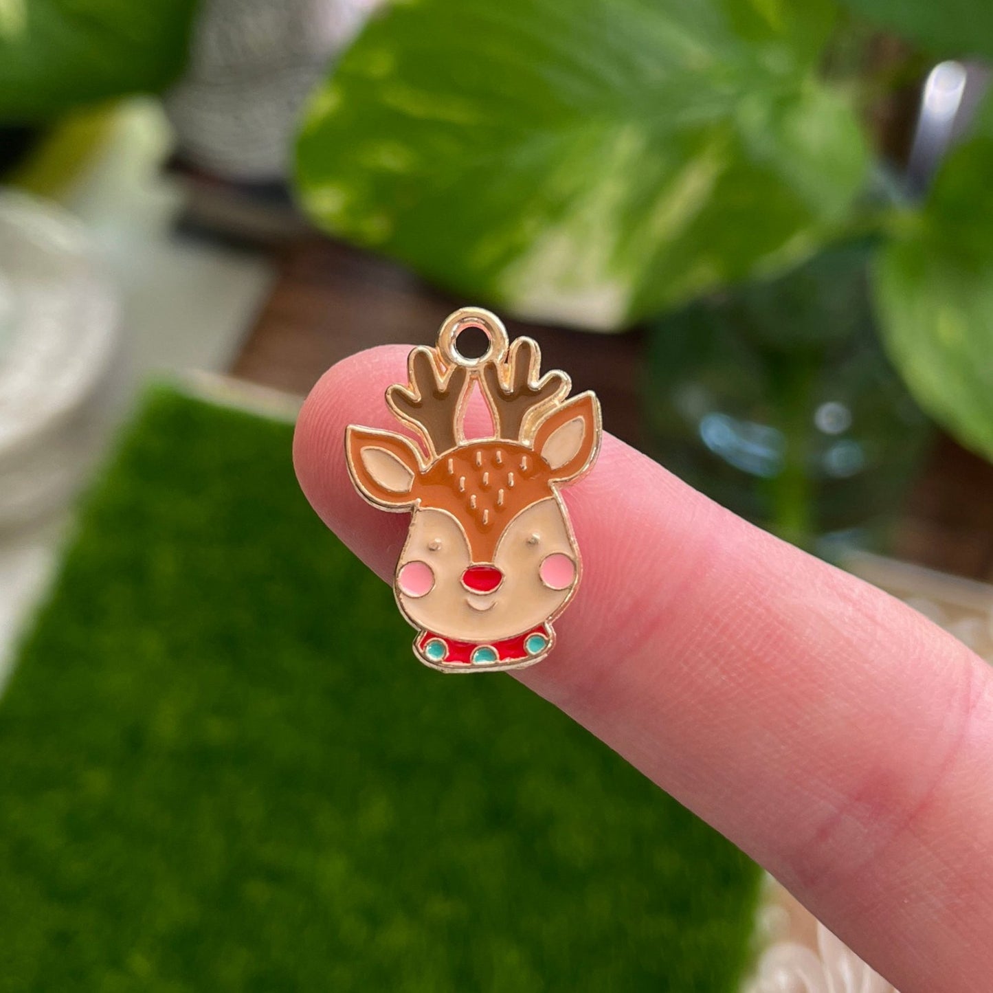 Holiday Reindeer Charm