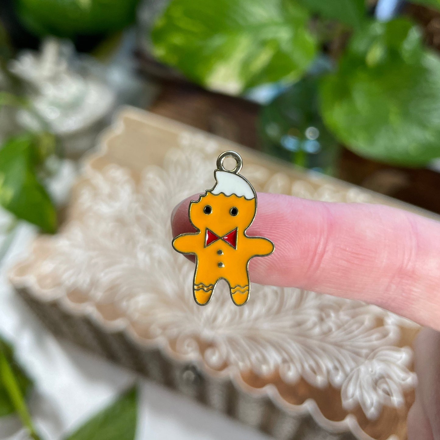 Gingerbread Man Charm