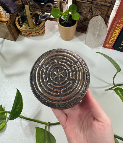 Hecate's Wheel Trinket Box