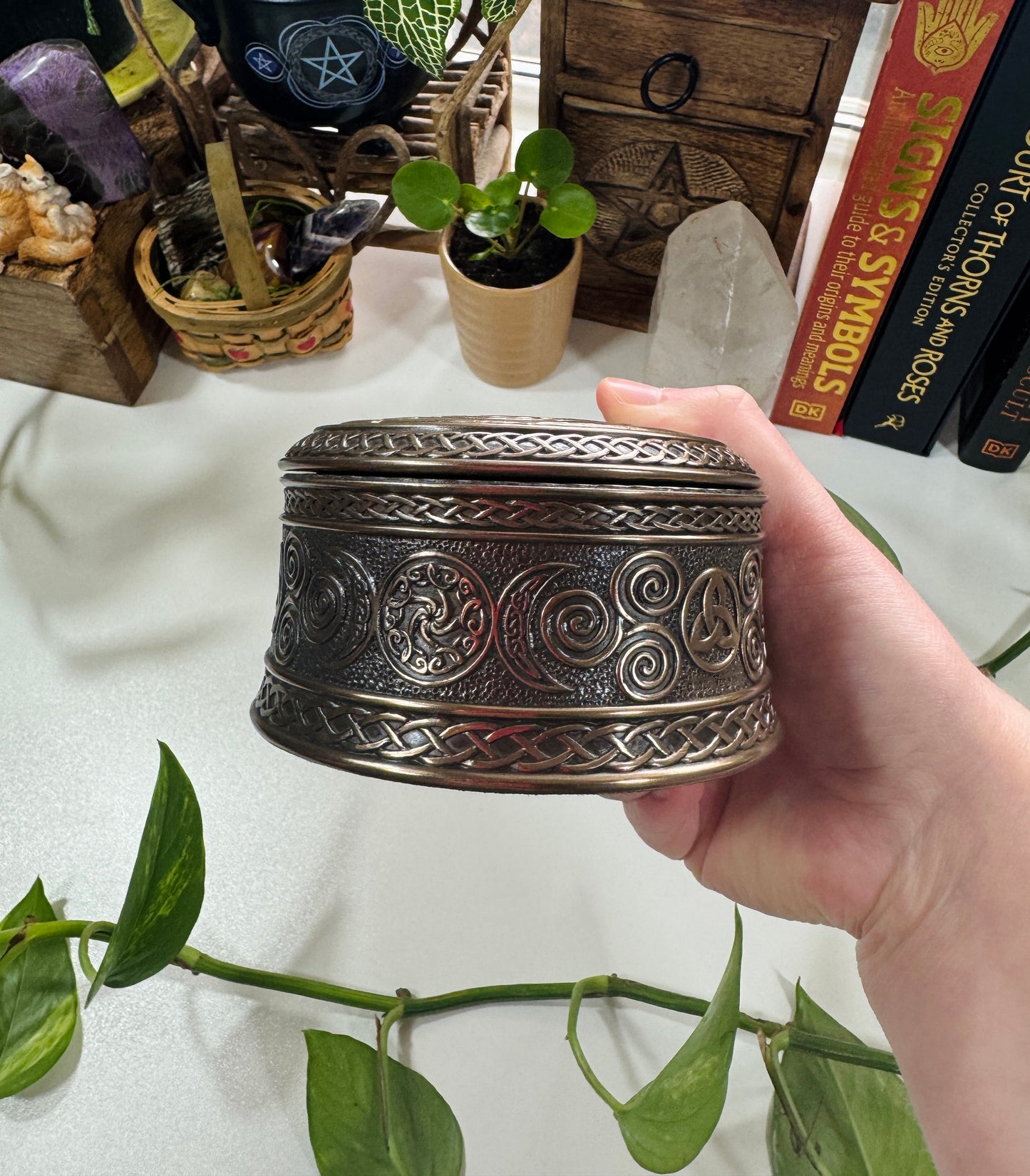 Hecate's Wheel Trinket Box
