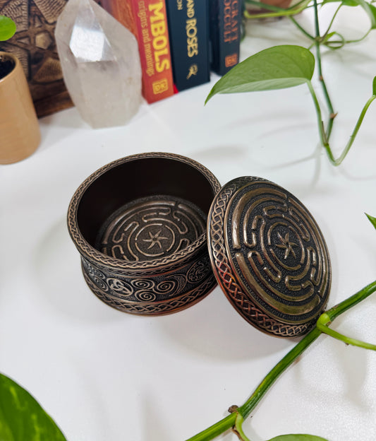 Hecate's Wheel Trinket Box