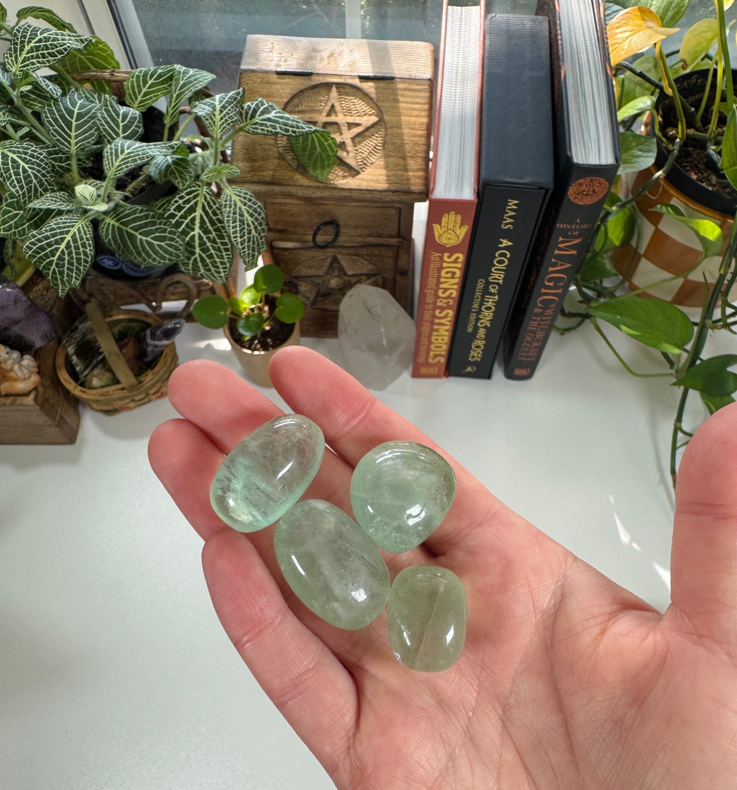 Rainbow Fluorite Tumble