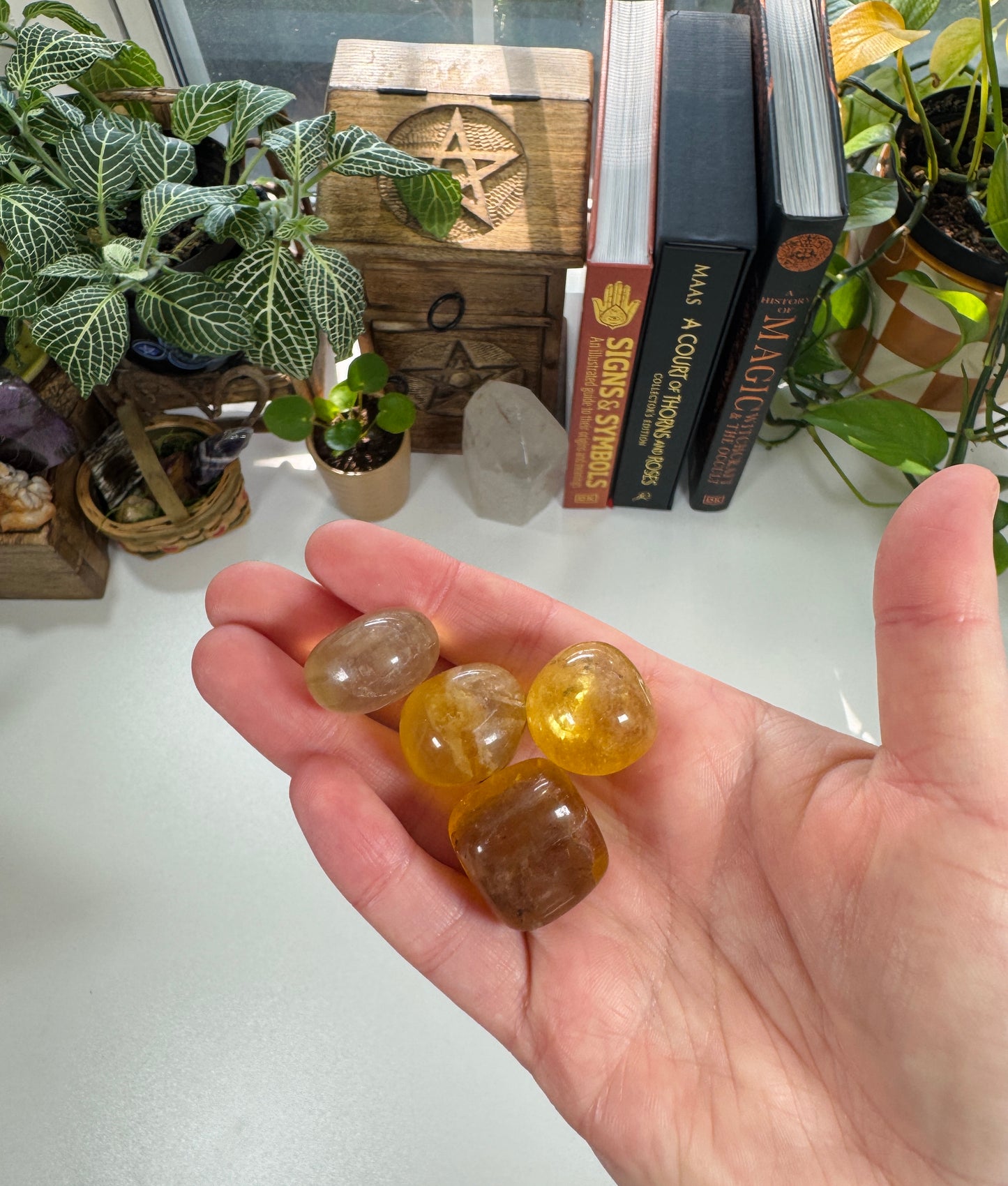 Rainbow Fluorite Tumble