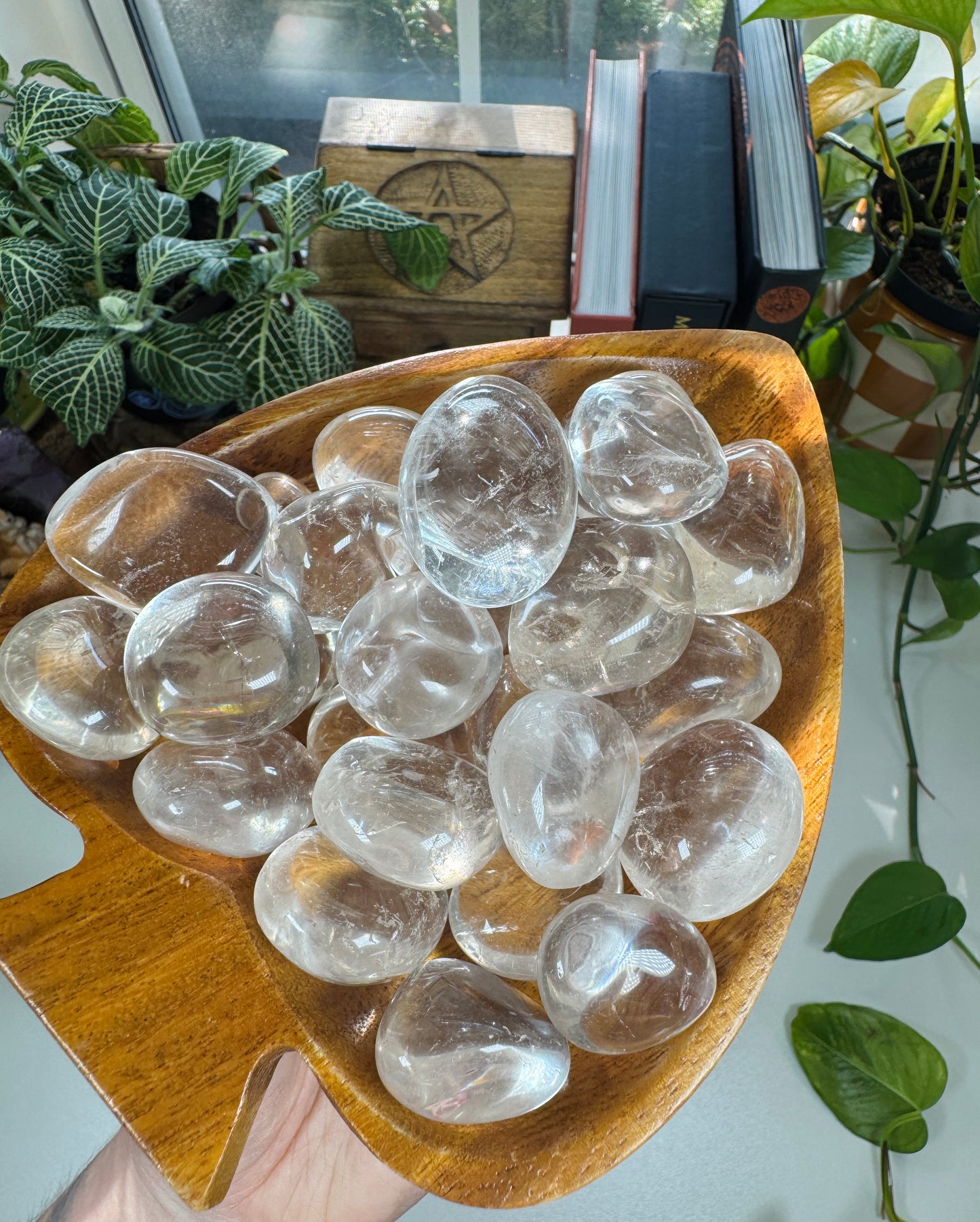 Clear Quartz Tumble
