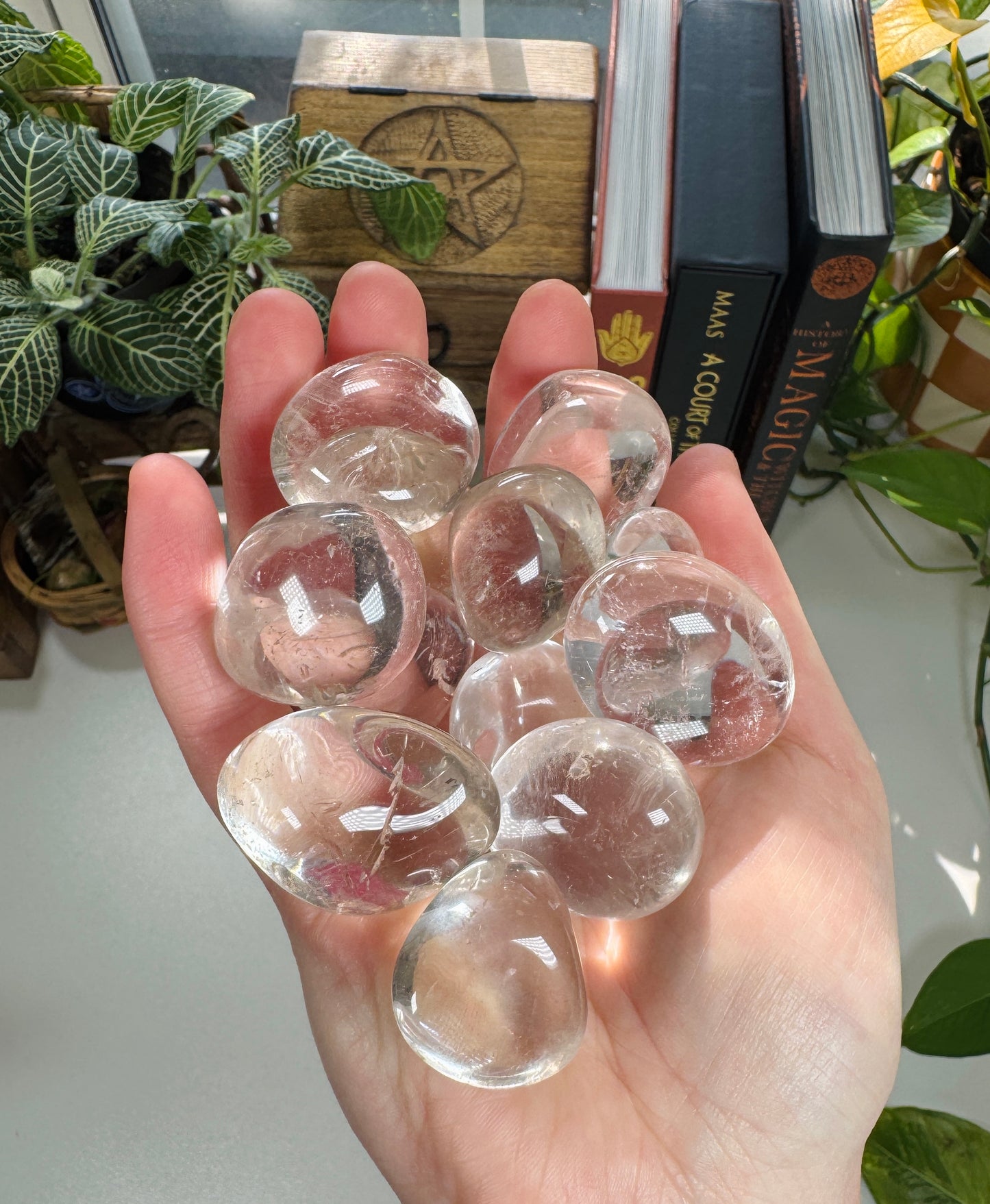 Clear Quartz Tumble