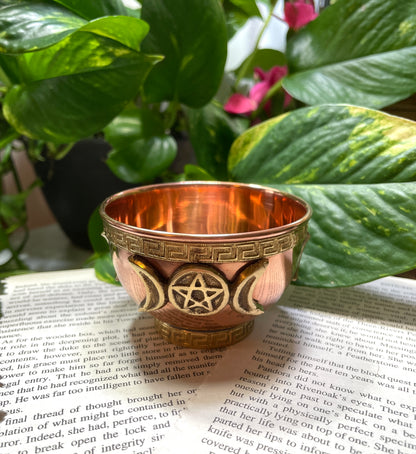 Copper Offering Bowls