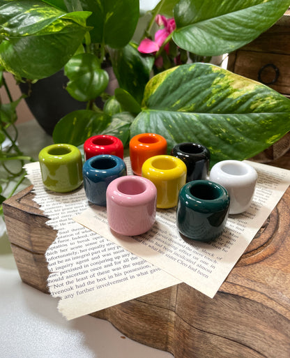 Ceramic Chime Candle Holder