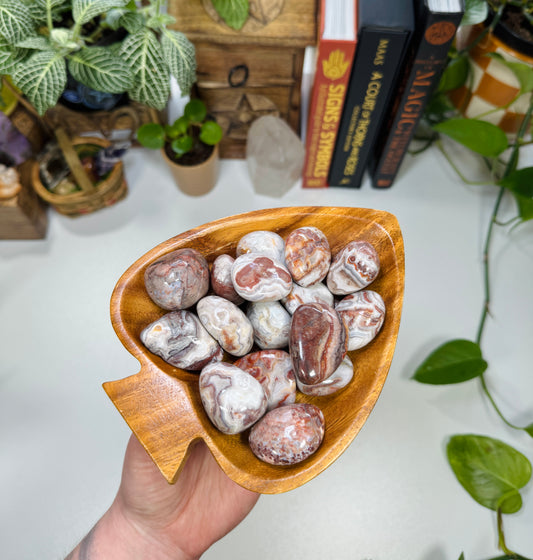 Crazy Lace Agate Tumble