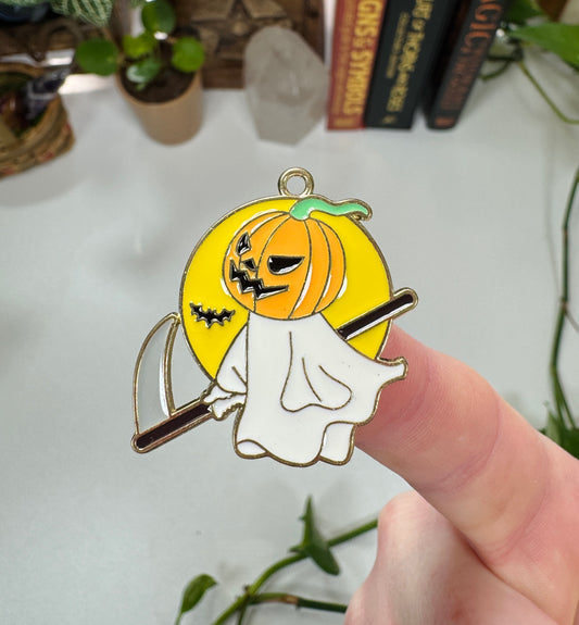 Pumpkin Reaper Charm