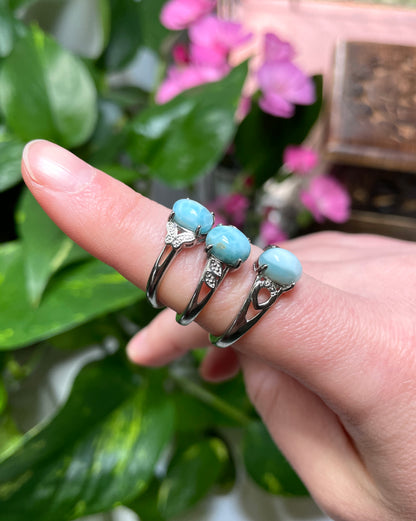 Larimar Ring