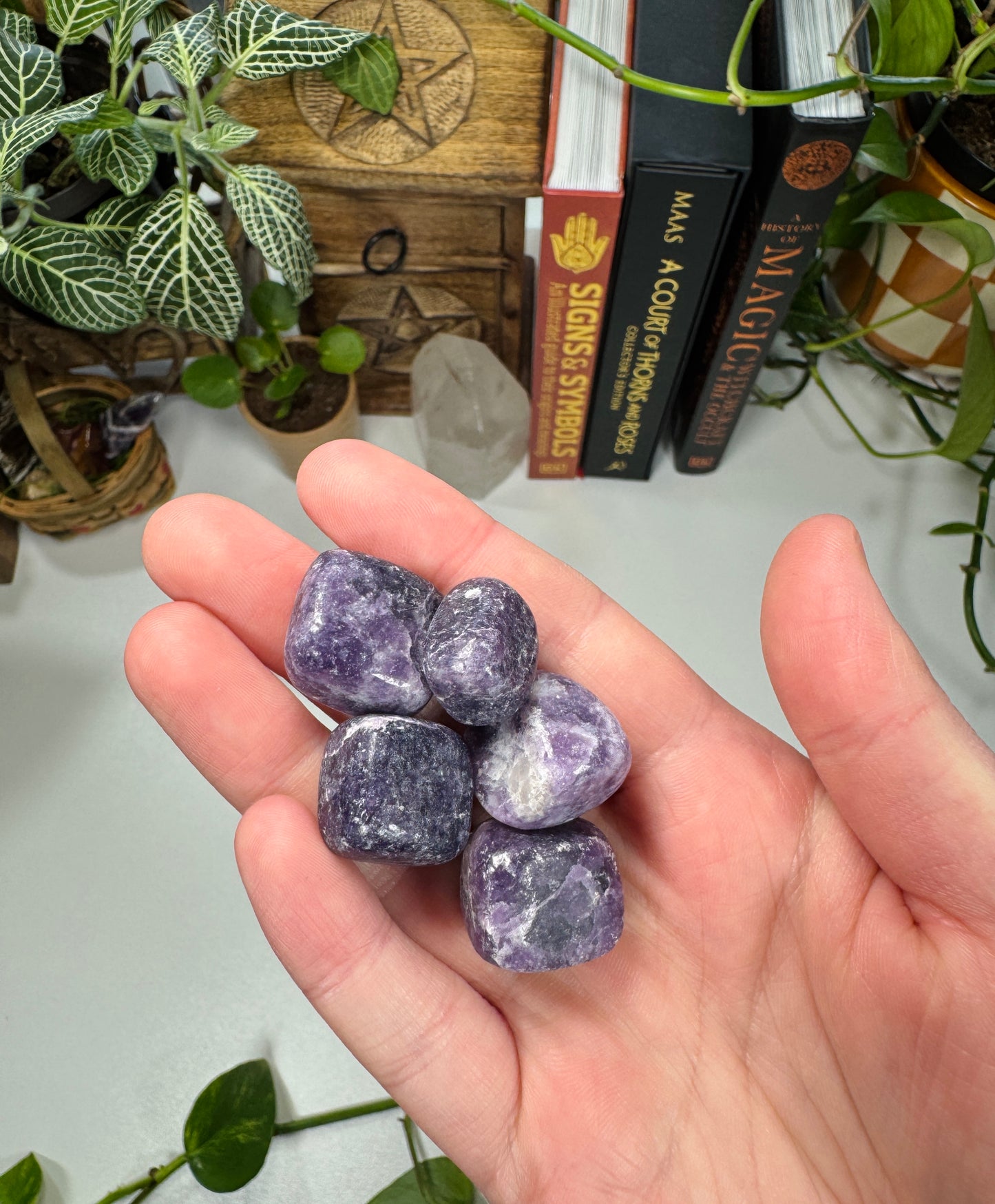 Lepidolite Tumble