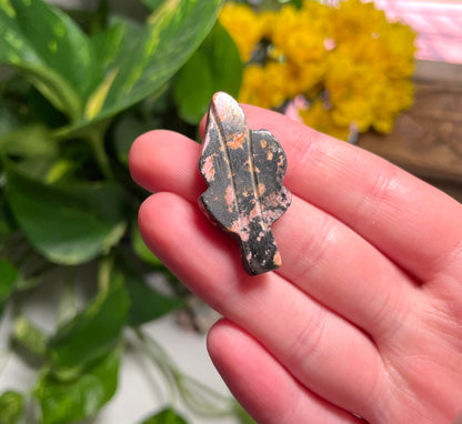 Rhodonite Mini Leaf