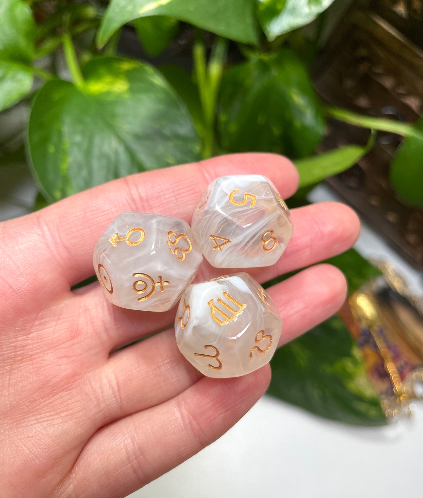 Astrology Divination Dice Set