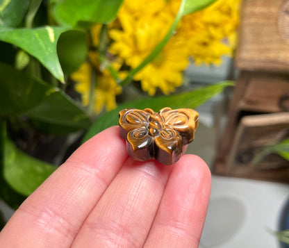 Tigers Eye Mini Butterfly