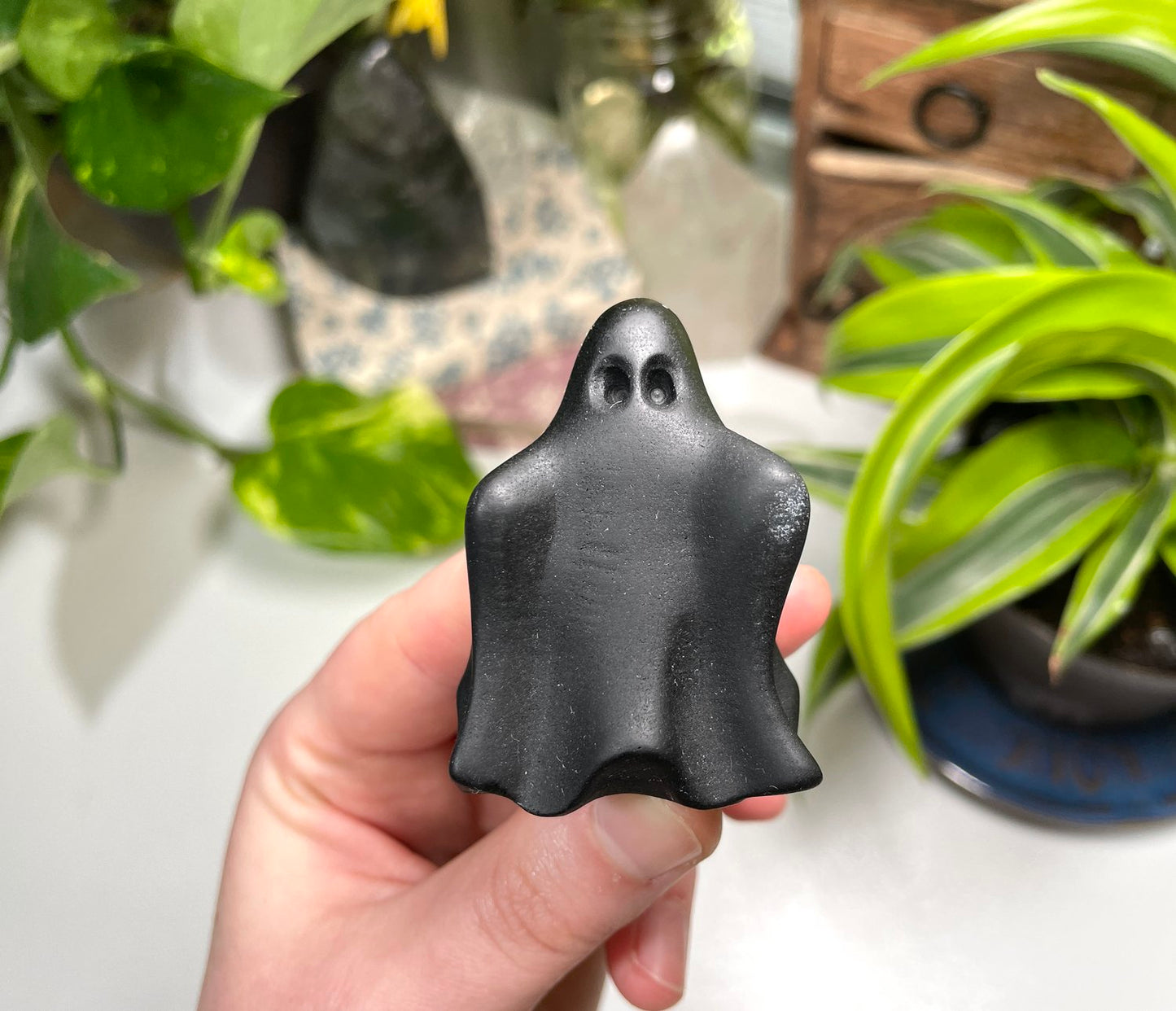 Obsidian Ghost Matte Carving