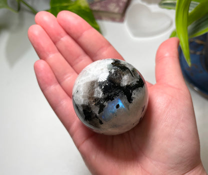 Rainbow Moonstone Sphere