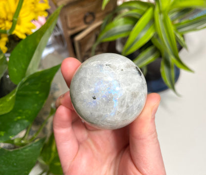 Rainbow Moonstone Sphere