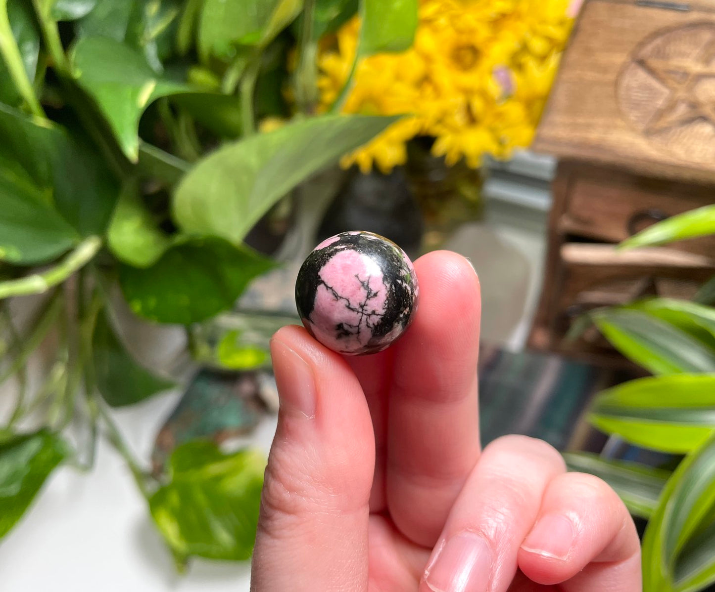 Rhodonite Mini Sphere