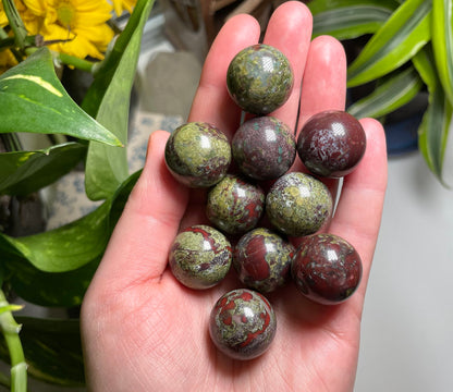 Dragons Blood Jasper Mini Sphere