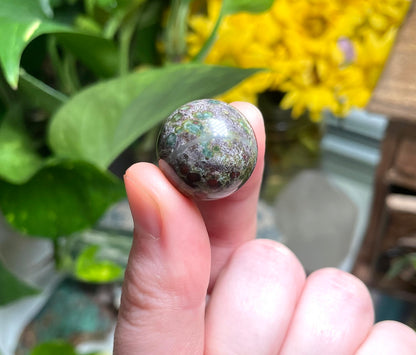 Dragons Blood Jasper Mini Sphere