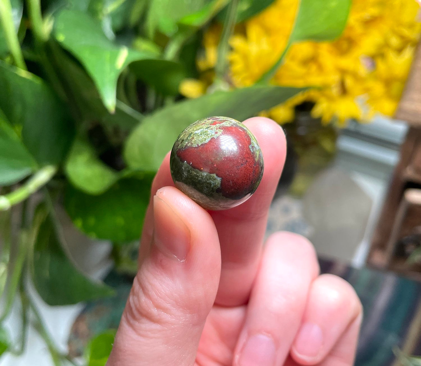 Dragons Blood Jasper Mini Sphere