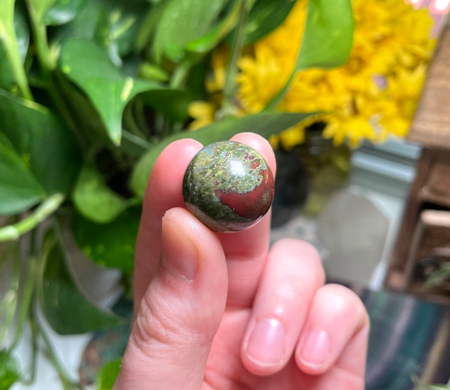 Dragons Blood Jasper Mini Sphere