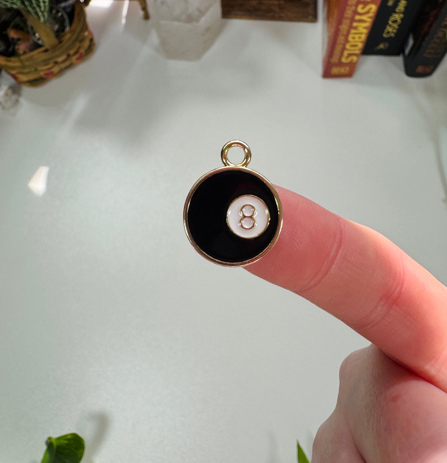 Magic 8 Ball Charm