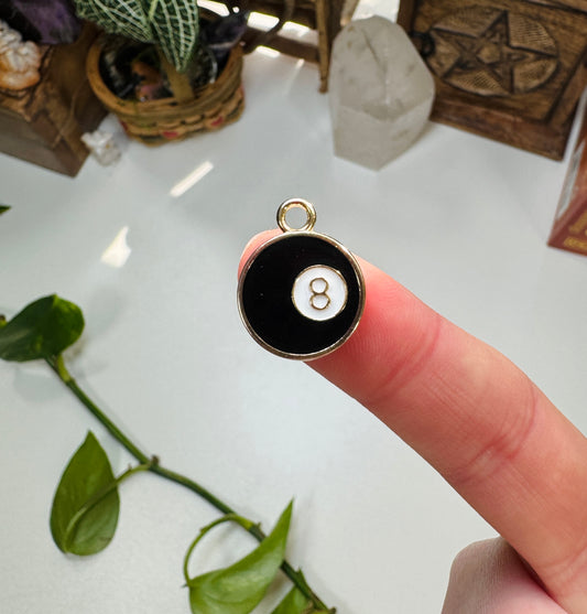 Magic 8 Ball Charm