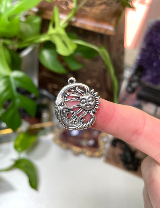 Sun and Moon Celestial Charm