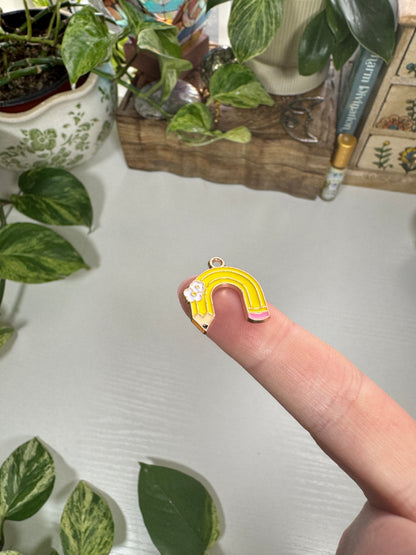 Pencil U-Turn Charm