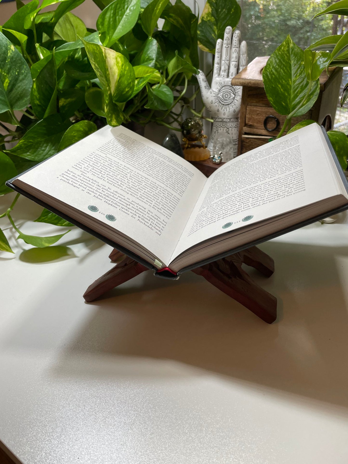 Wooden Book Holder