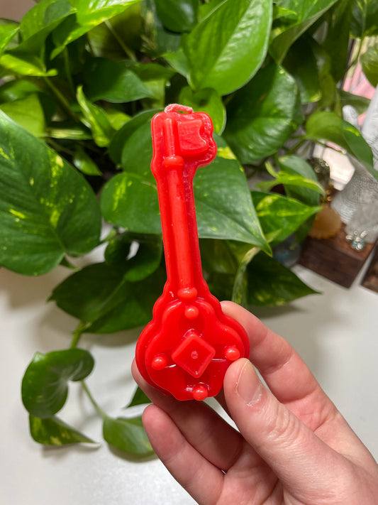 Key Candle for Ritual (Red)