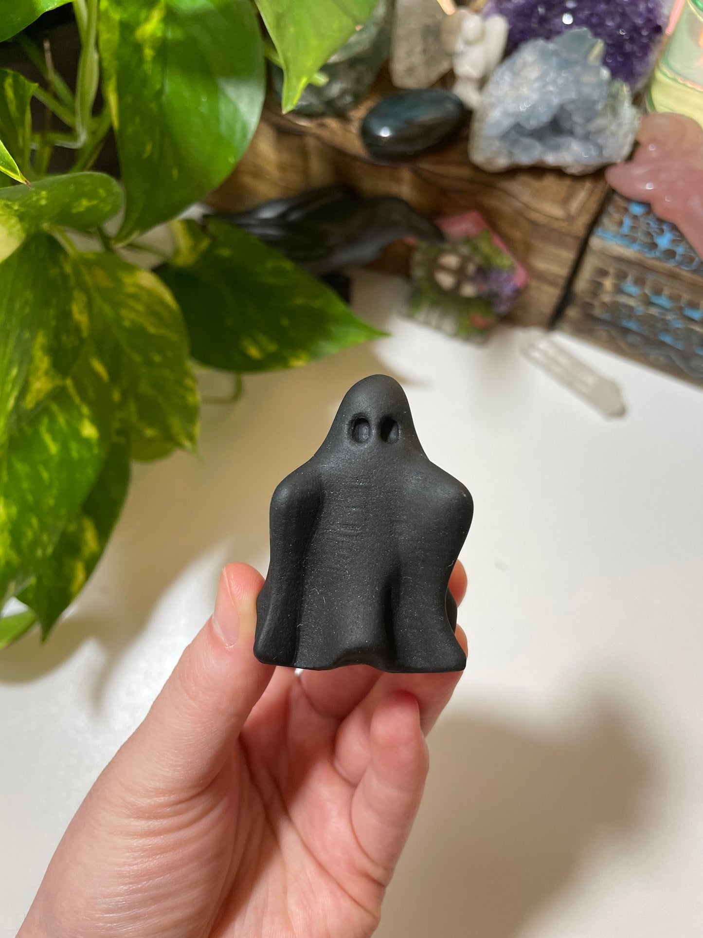 Obsidian Ghost Matte Carving