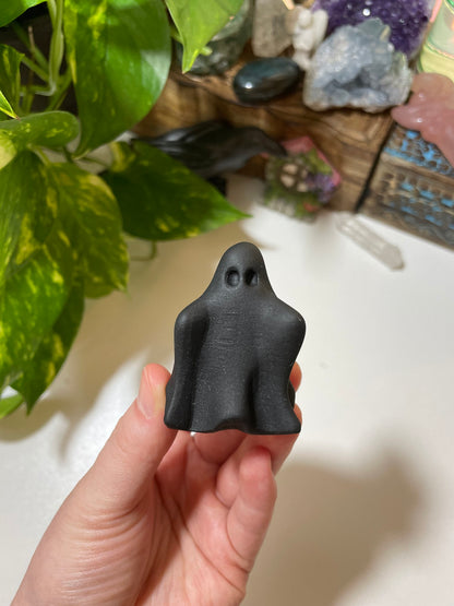 Obsidian Ghost Matte Carving