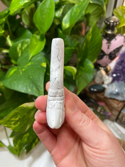 Howlite Witch Broom