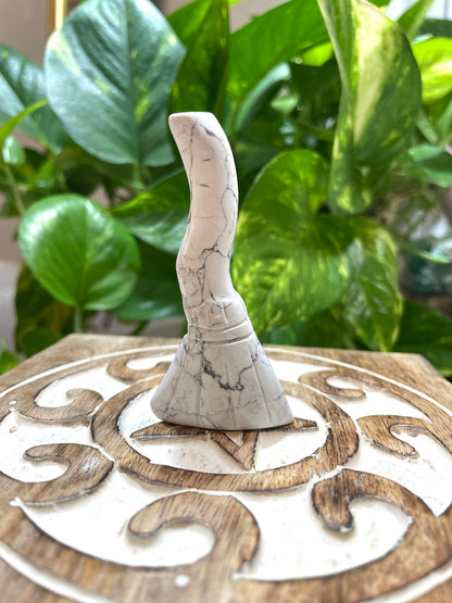 Howlite Witch Broom