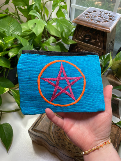 Embroidered Coin Purse