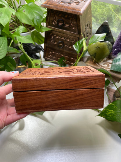 Wheel of the Year Wooden Box