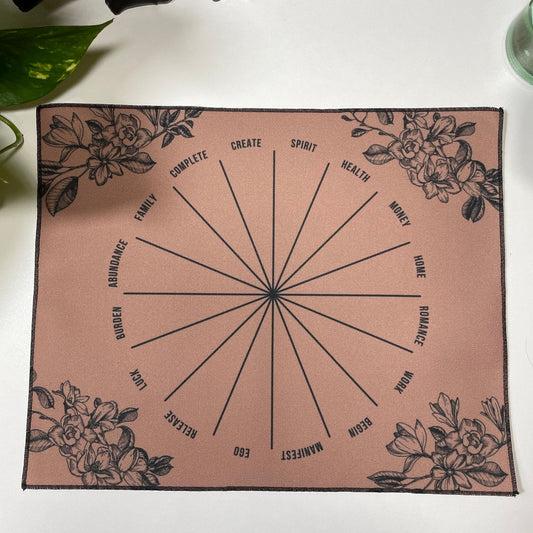 Brown Circle Casting Cloth