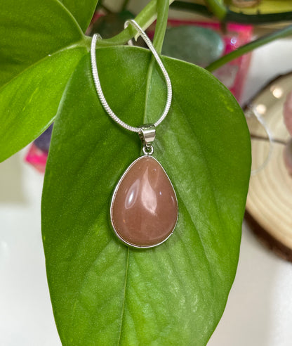 Solar Goddess Sunstone Necklace